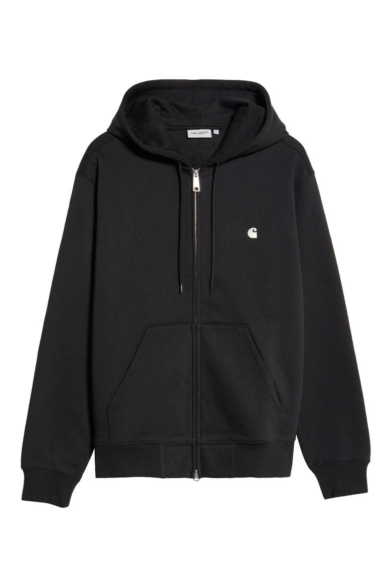 Hooded Mack Jacket, Main, color, BLACK / WAX
