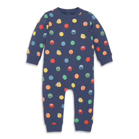 Baby Sesame Street Friends Sweatshirt Romper