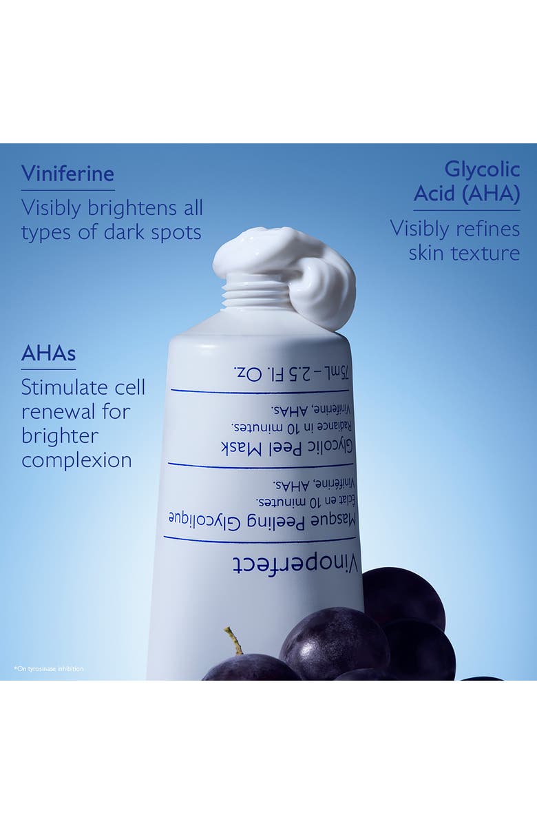 CAUDALÍE Vinoperfect Glycolic Peel Face Mask, Alternate, color, 