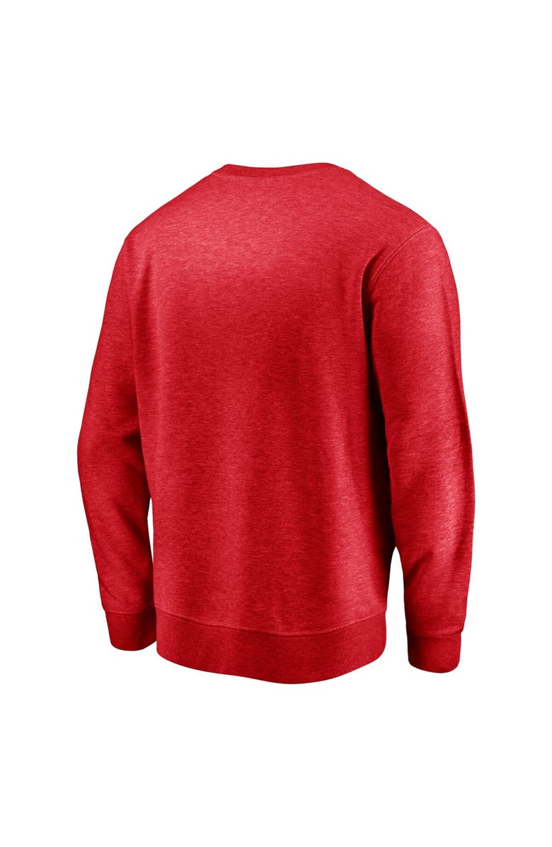 FANATICS Men's Fanatics Branded Red LA Clippers Game Time Arch Pullover Sweatshirt, Alternate, color, 