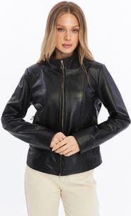 FURNIQ UK Blythe Leather Jacket