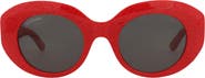 Balenciaga 52mm Oval Sunglasses