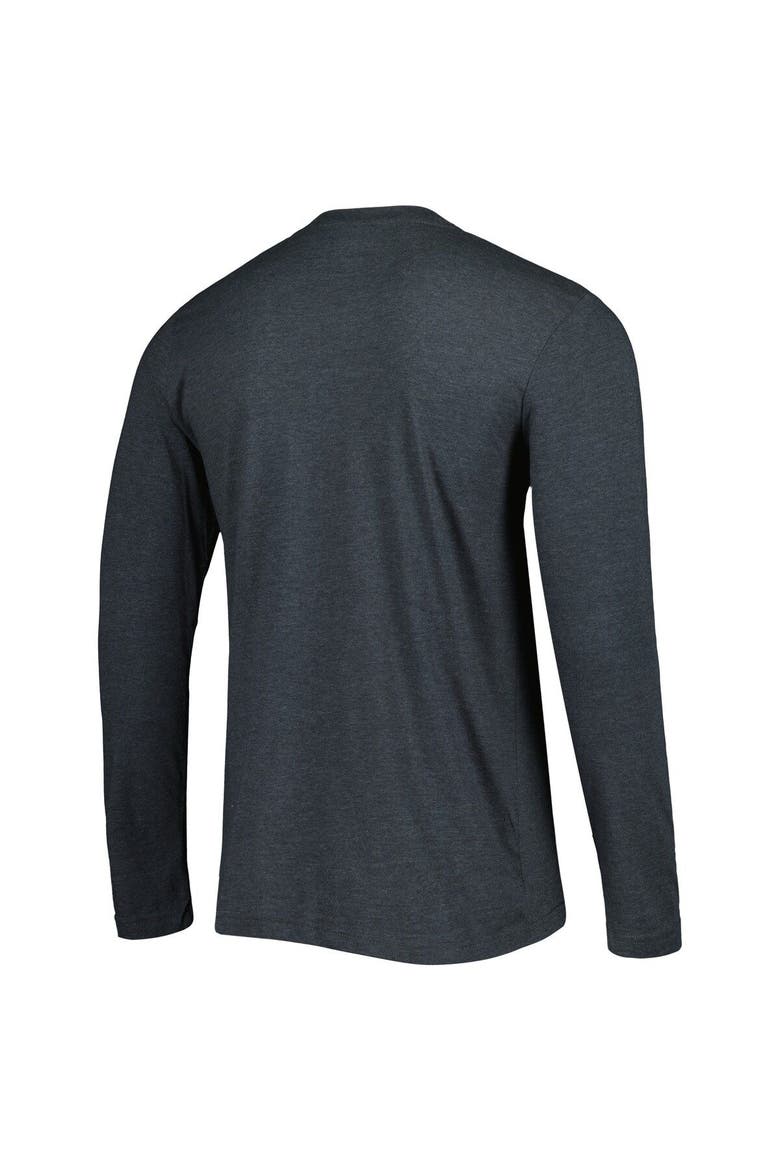 Men's Concepts Sport Navy/Charcoal Marquette Golden Eagles Meter Long Sleeve T-Shirt & Pants Sleep Set, Alternate, color, Navy