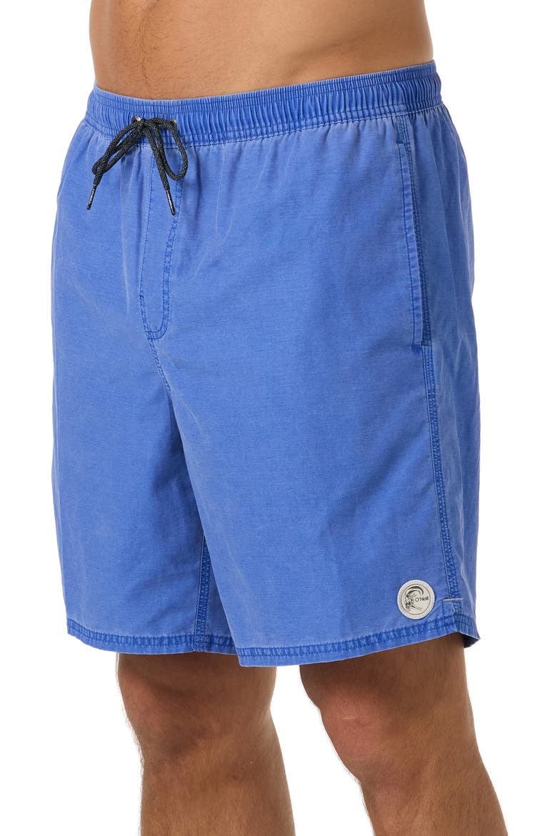 OG Fader Drawstring Board Shorts, Alternate, color, SAIL BLUE