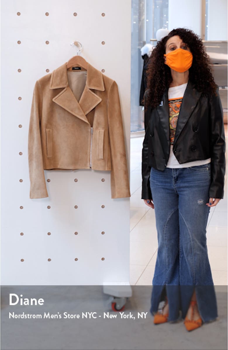 Suede Moto Jacket, sales video thumbnail