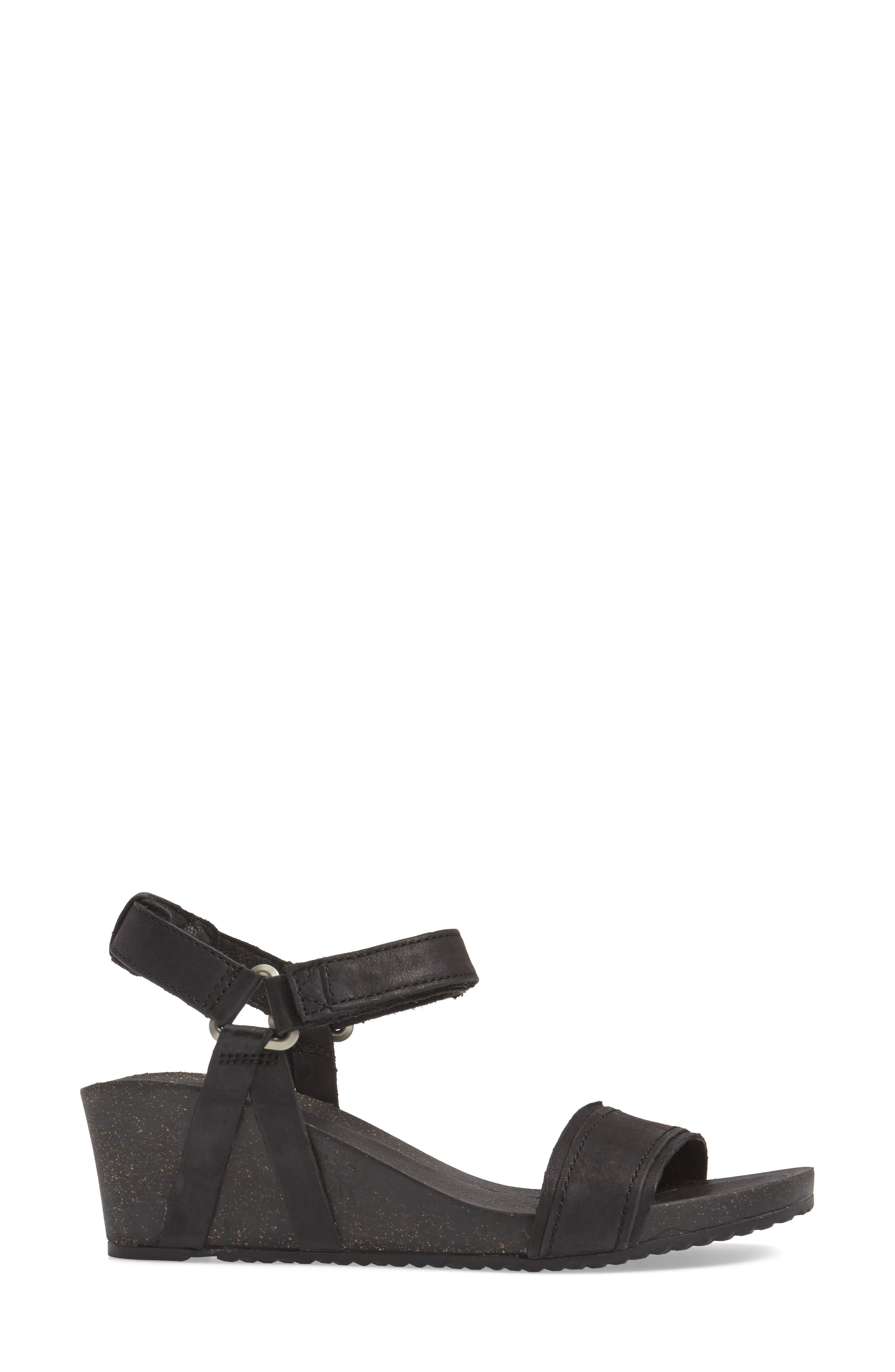 Teva Ysidro Stitch Wedge Sandal, Alternate, color, 