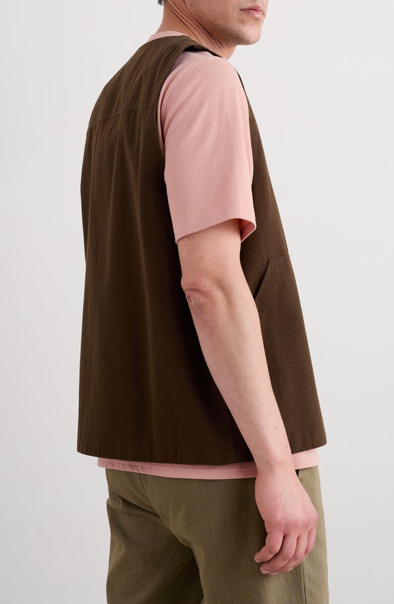 Seasalt Cornwall Metern Organic Cotton Vest, Alternate, color, Pepper