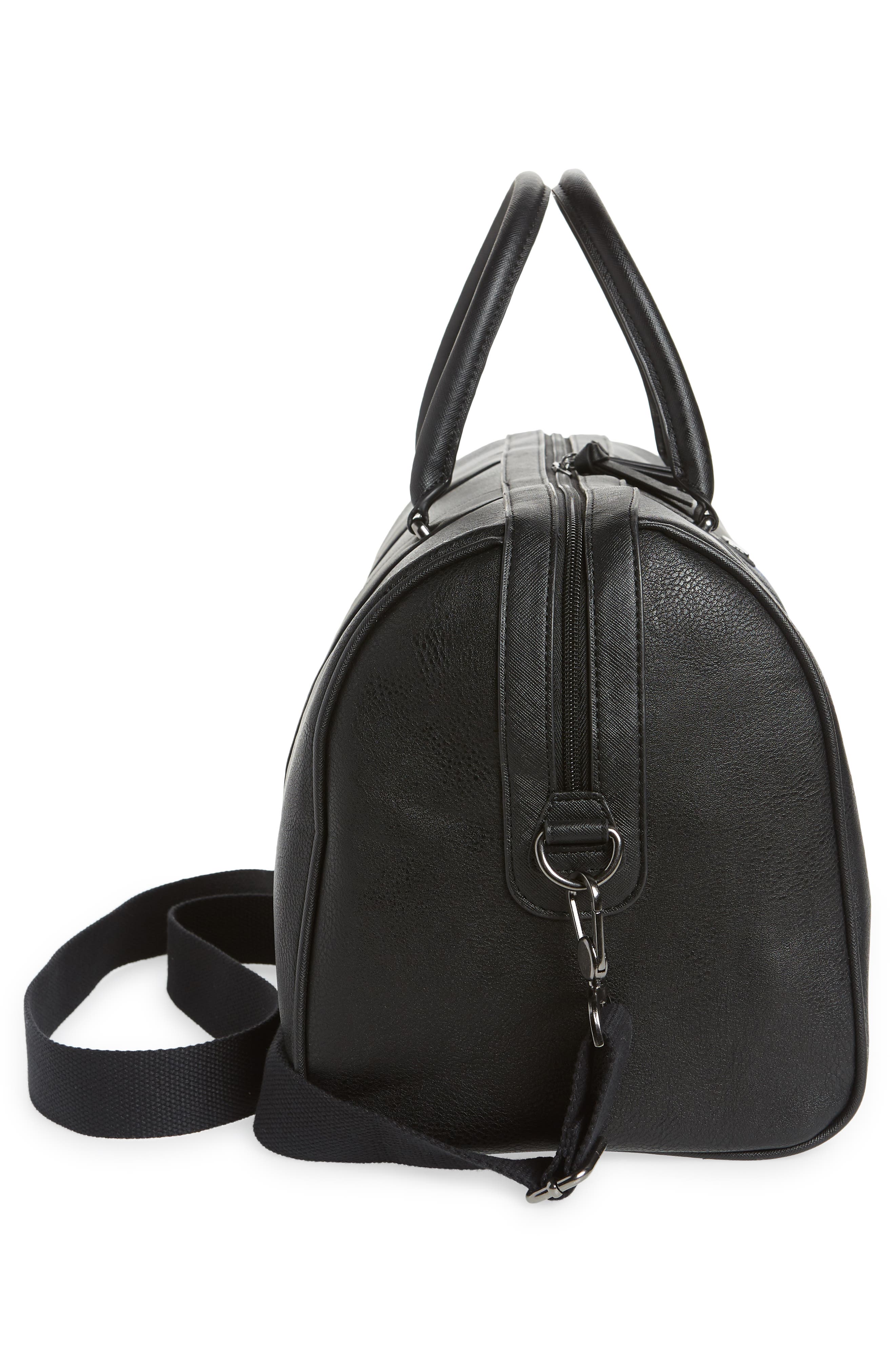 Ted Baker London Faux Leather Duffle Bag, Alternate, color, 