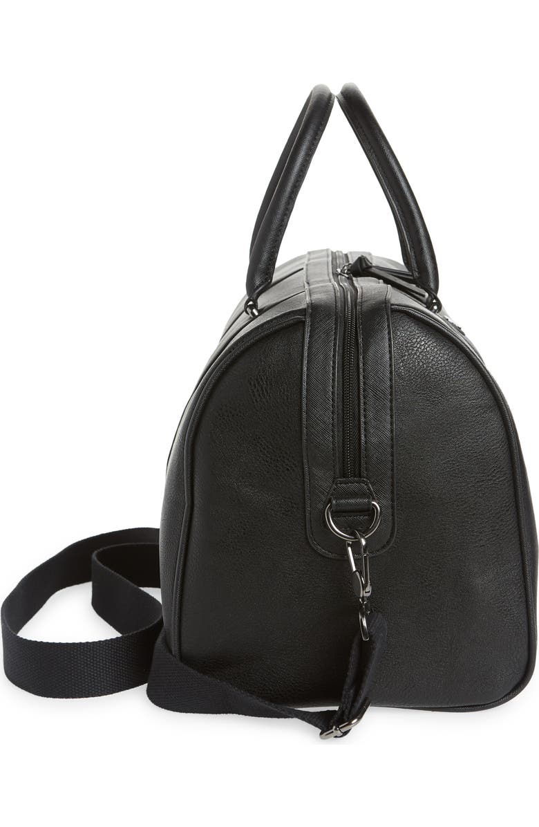 Ted Baker London Faux Leather Duffle Bag, Alternate, color,