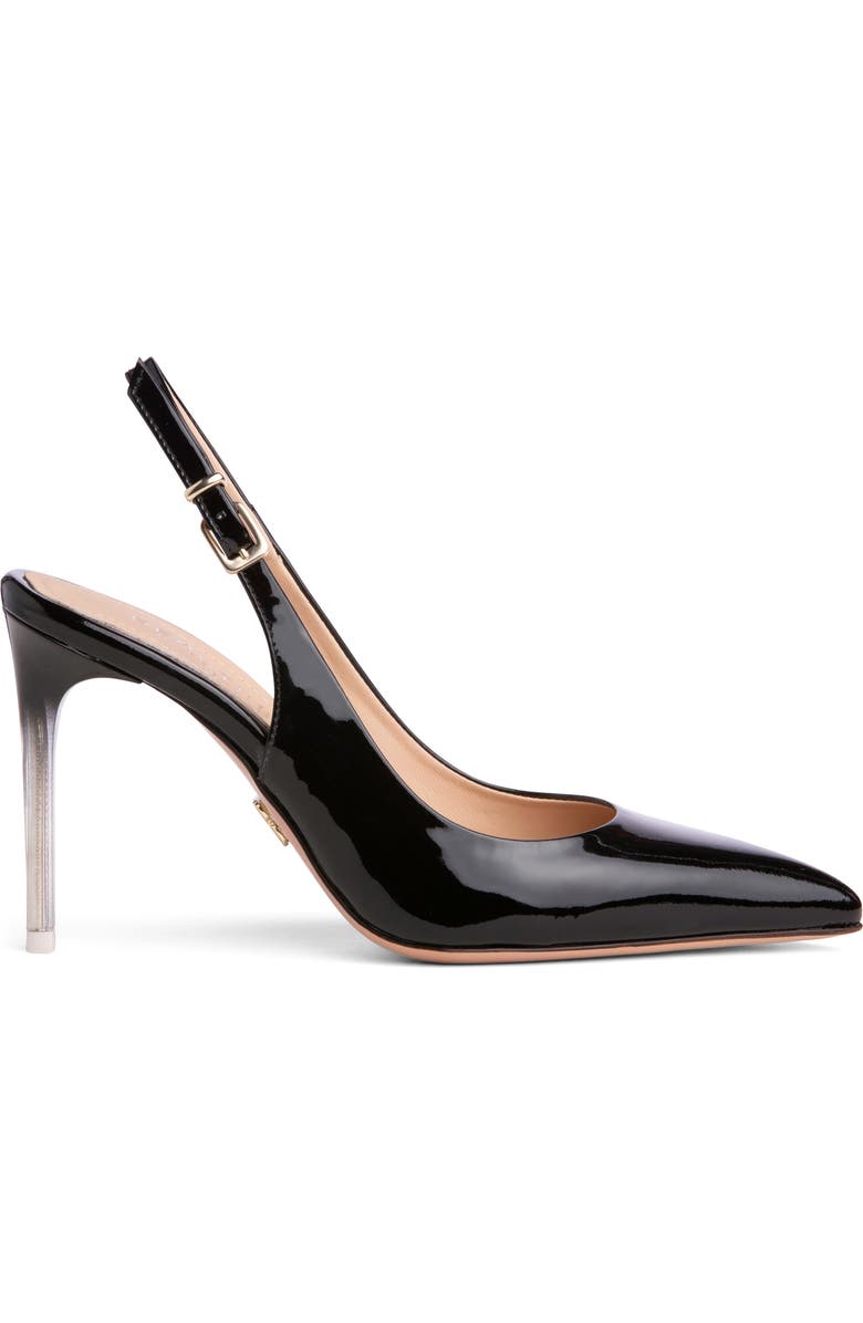 BEAUTIISOLES Marjorie Slingback Pointed Toe Pump, Alternate, color, Black