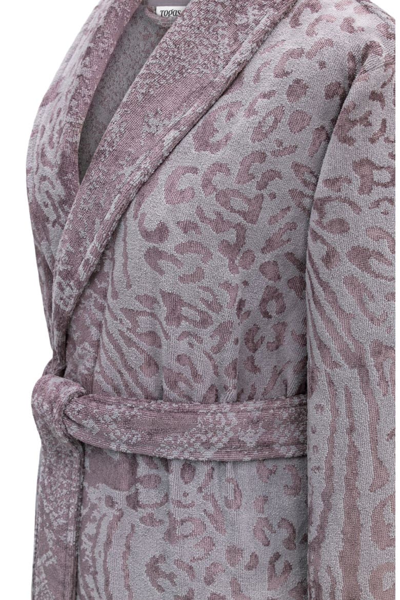 Eamonn Women's Bathrobe, Alternate, color, Purple