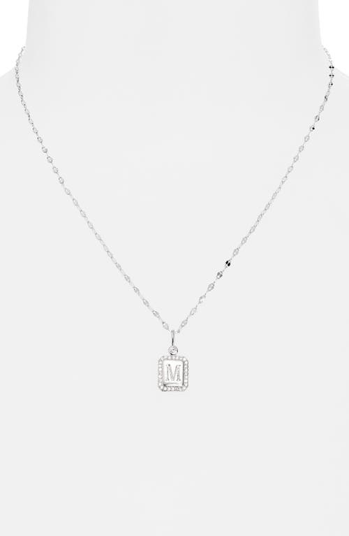 Leith Initial Pendant Necklace