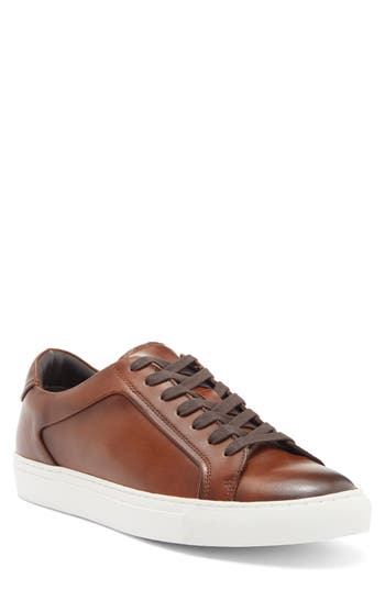 Vittorio Russo Newton Sneaker In Tan