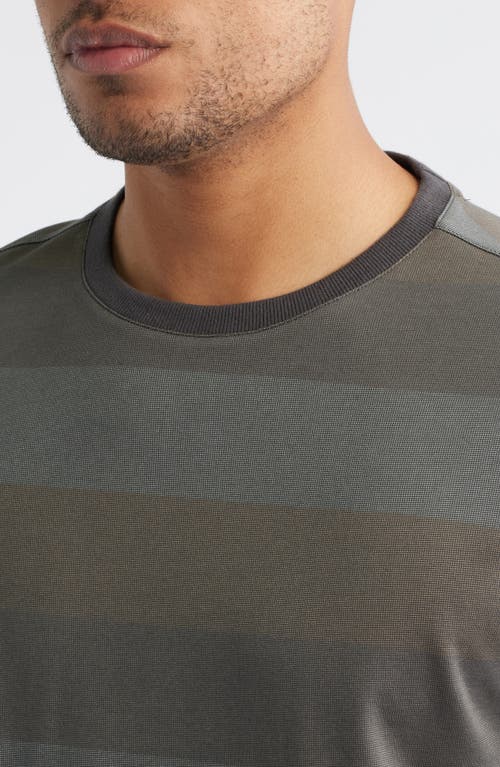 Robert Barakett Morning Lake Short Sleeve Crewneck T-shirt In Gray
