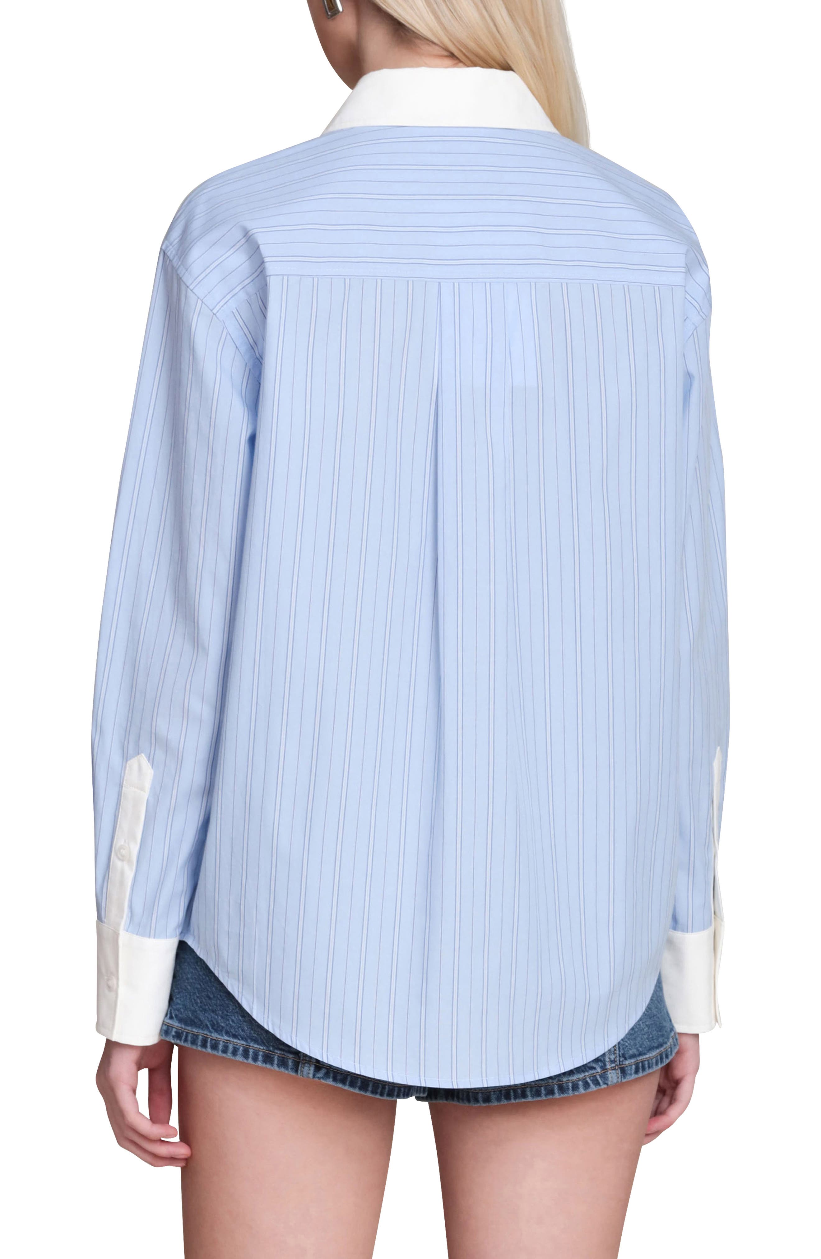 Rose Stripe Shirt - image 2