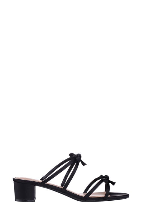 Nina Gaby Slide Sandal In Black