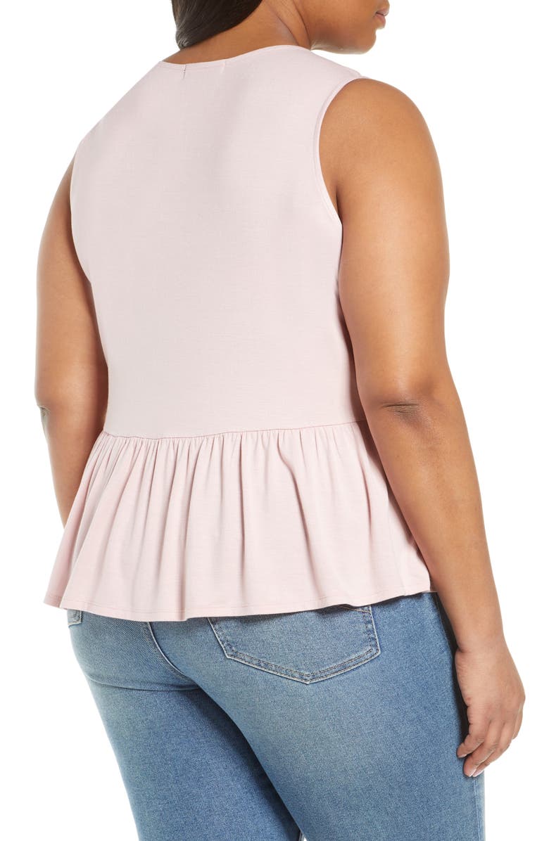 GIBSONLOOK Gibson x International Women's Day Khanh Sleeveless Knit Wrap Top, Alternate, color, 