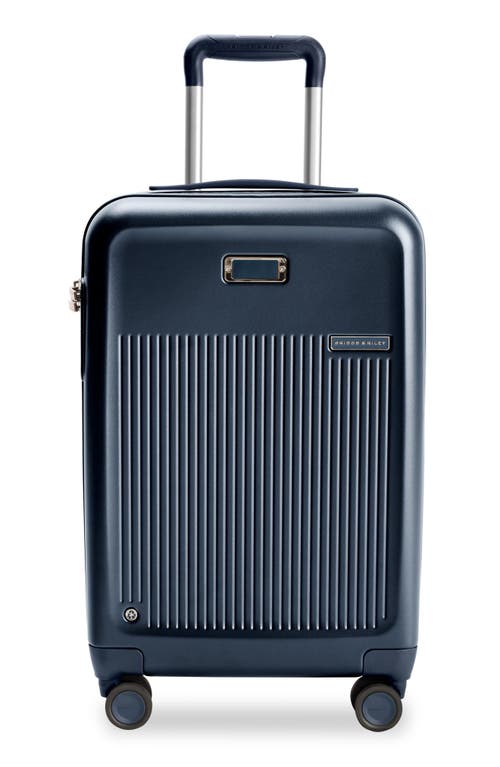 Briggs & Riley Sympatico Essential 22-inch Expandable Spinner Carry-on In Navy