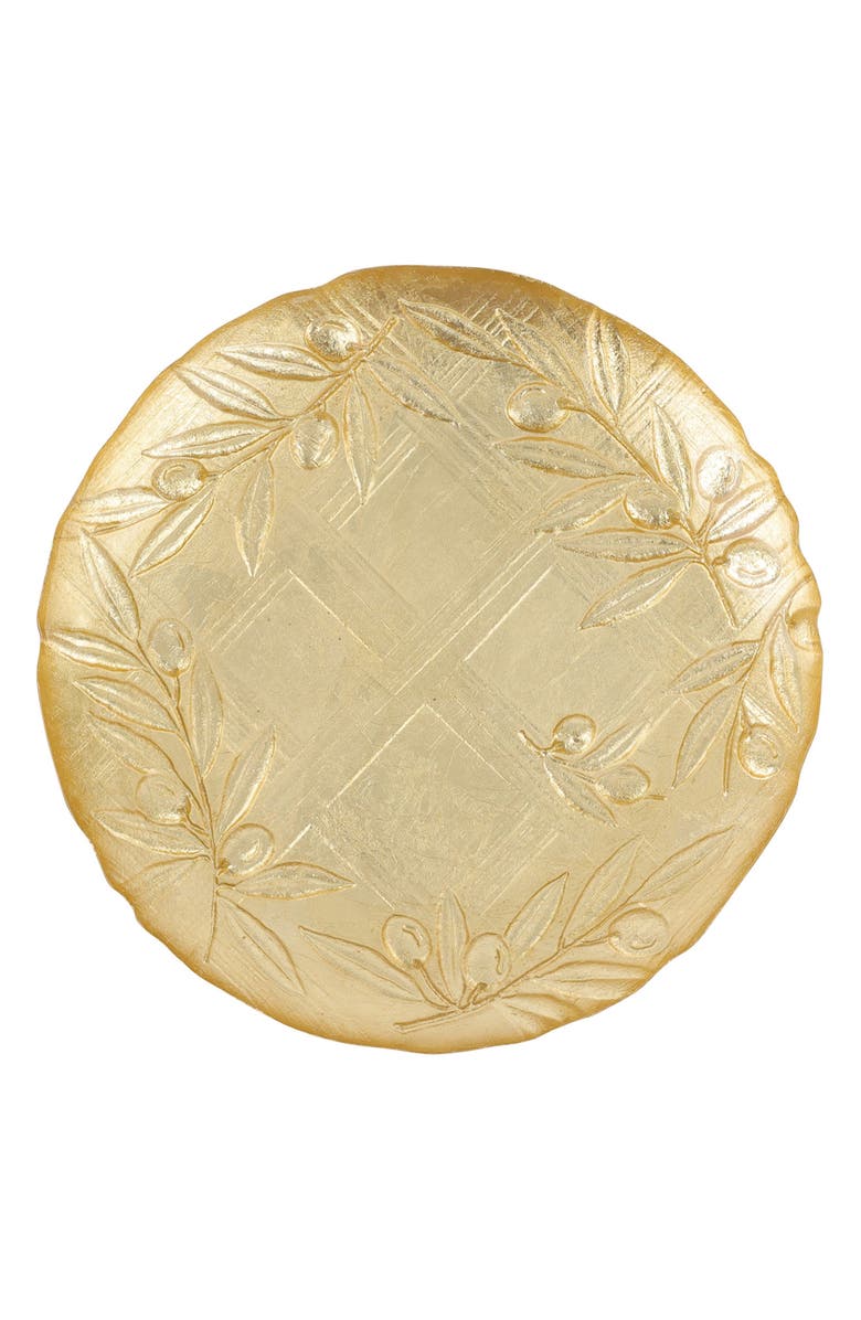 VIETRI Moon Glass Salad Plate, Main, color, Gold