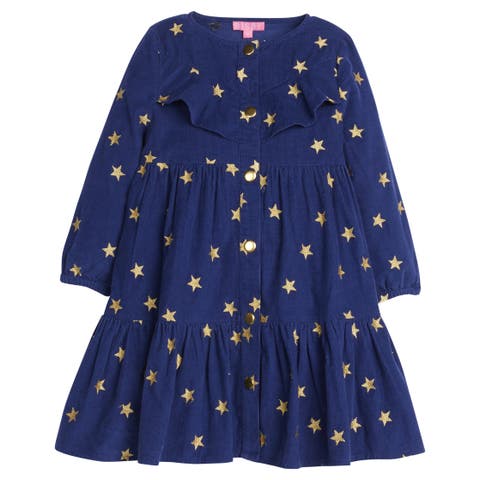 Kids' Corduroy Western Dress