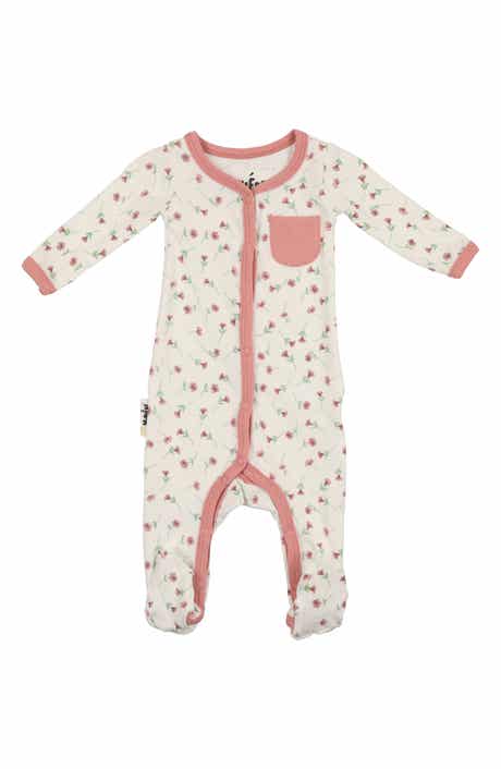 Manière Floral Knit Footie