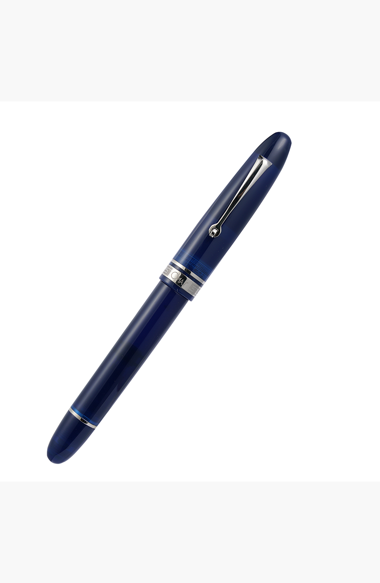 OMAS Ogiva Blu with Silver Trim Fountain Pen, Alternate, color, Blue Fine