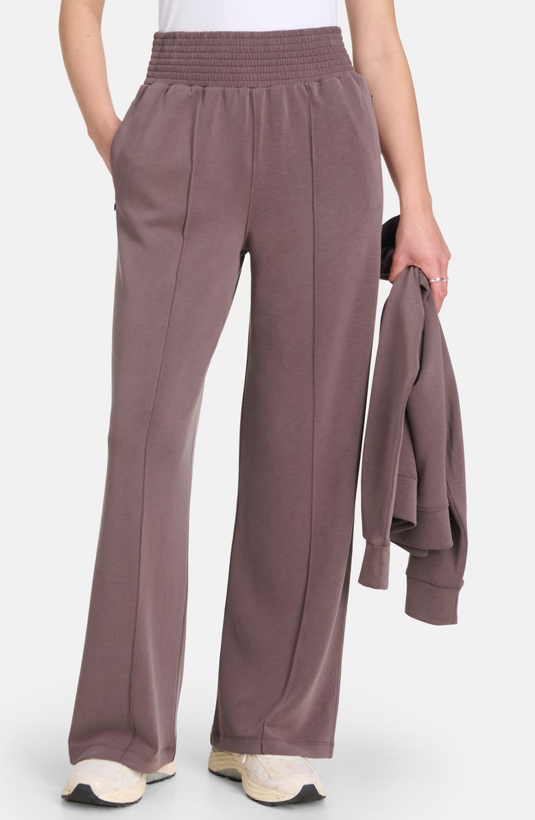 Sweaty Betty Sand Wash Cloud Weight Track Pants, Alternate, color, Sable Brow