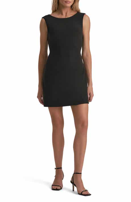 Favorite Daughter Meet Cute Bow Back Minidress