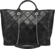 OLD TREND Mermaid Genuine Leather Oversized Carryall Tote