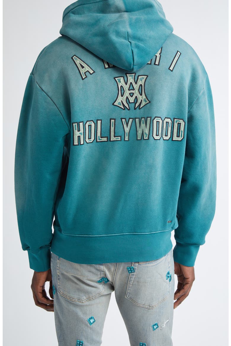 AMIRI MA Hollywood Oversize French Terry Hoodie (Men) | Nordstrom