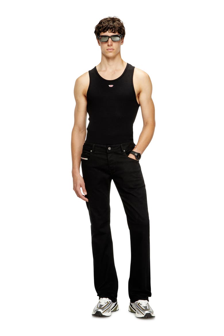 2007 Zatiny Bootcut Jeans, Alternate, color, BLACK/ DENIM