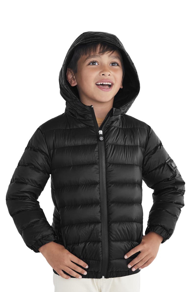 Cubcoats Papo 2-in-1 Stuffed Animal & Hooded Down Jacket, Alternate, color, 