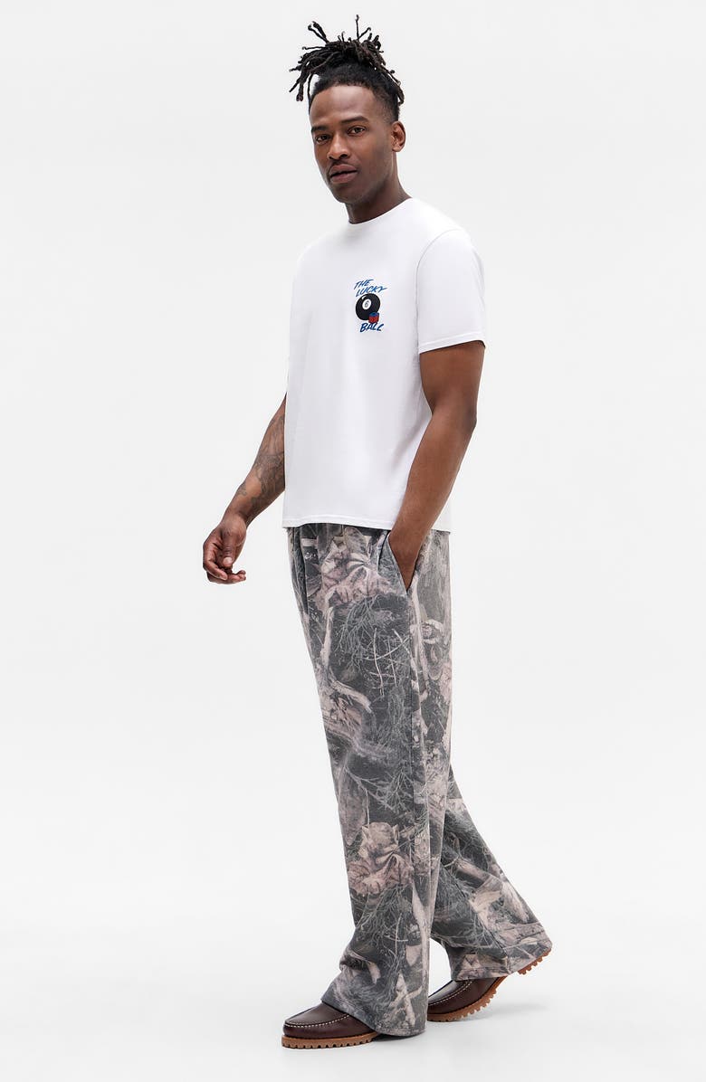 BDG Urban Outfitters Billiards Graphic T-Shirt, Alternate, color, White