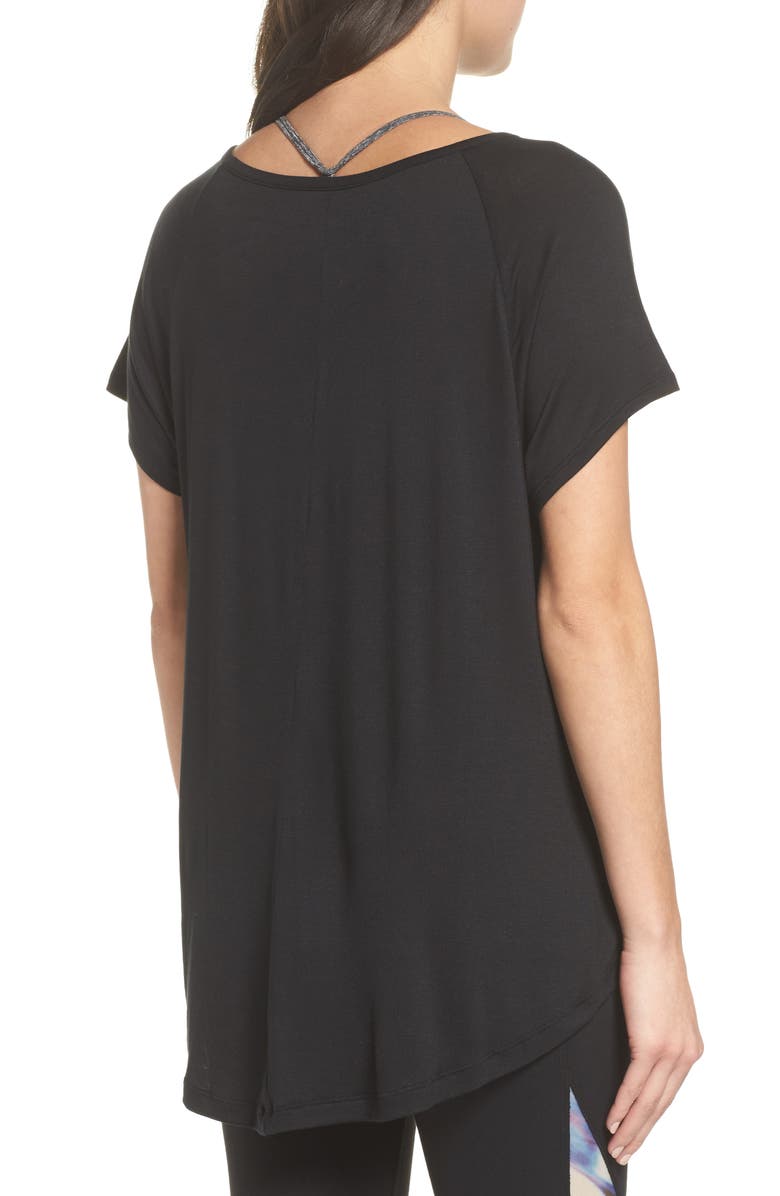 Beyond Yoga Slink Out Loud High/Low Tee, Alternate, color,