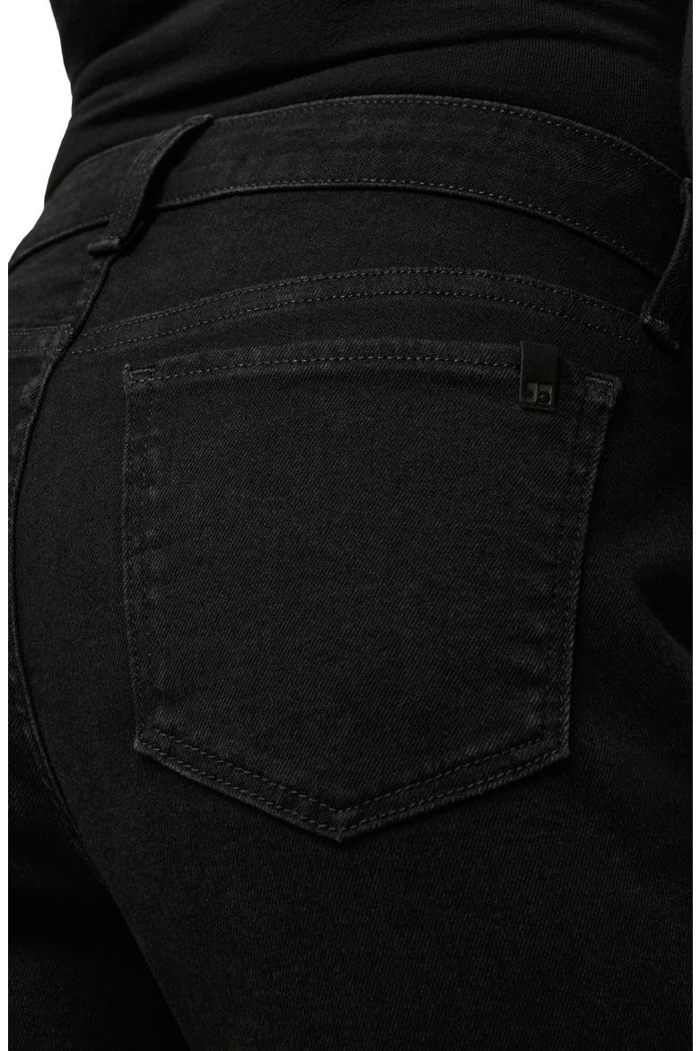 The Snapback Icon Bootcut Maternity Jeans, Alternate, color, BLACK