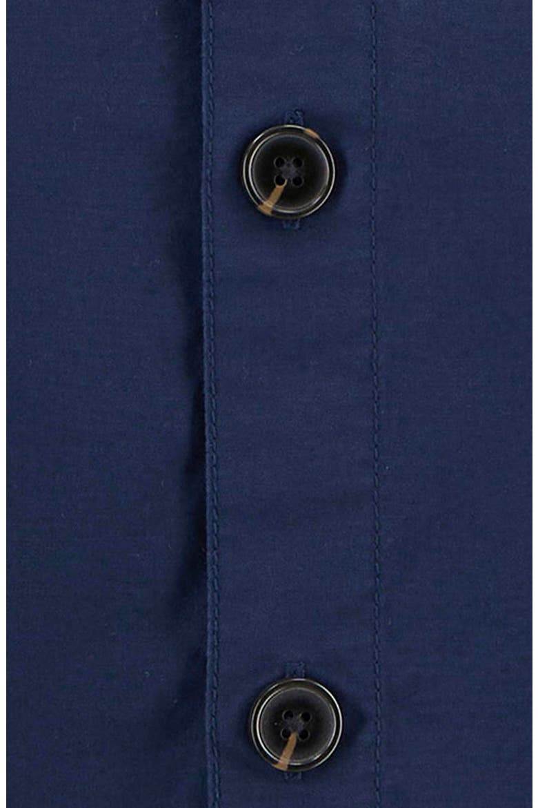 Cole Tailored Poplin Overshirt, Alternate, color, NAVY