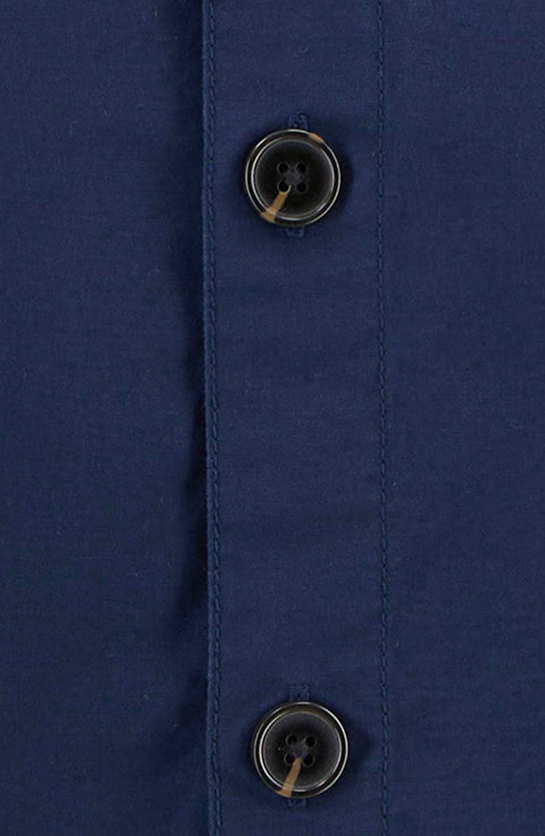 Barbour Cole Tailored Poplin Overshirt, Alternate, color, Navy