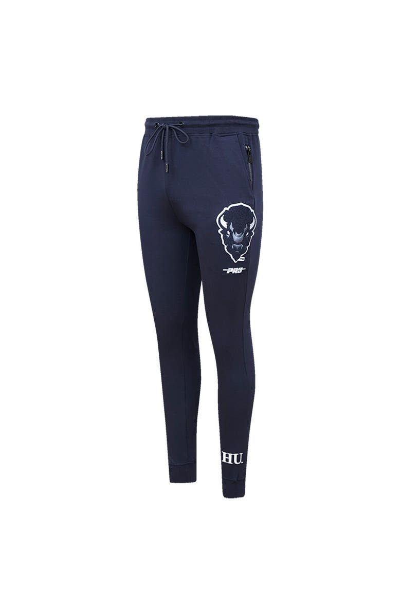 PRO STANDARD Men's Pro Standard Navy Howard Bison University Classic Joggers, Alternate, color,