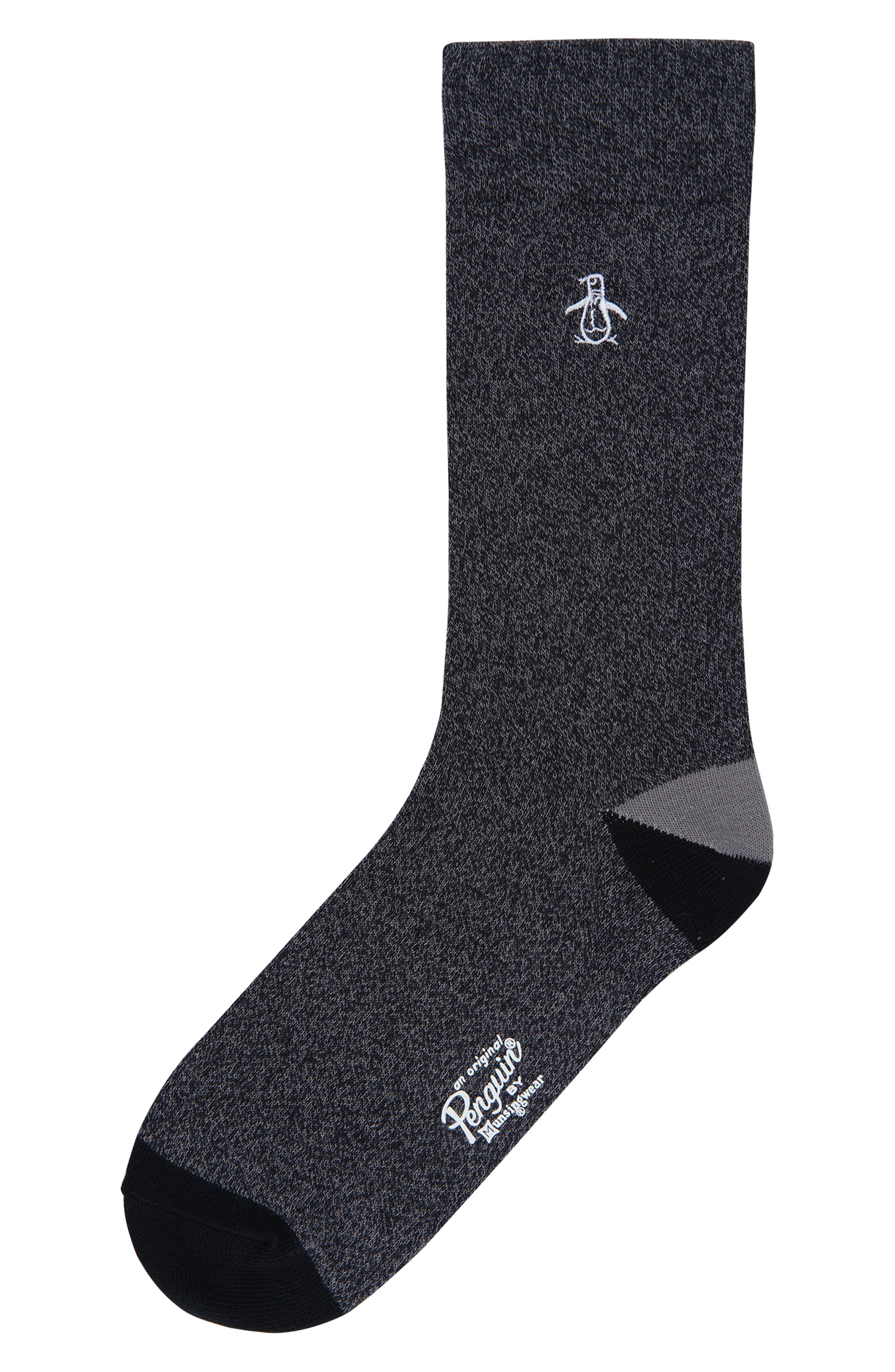 Tri-Color Marl Dress Socks