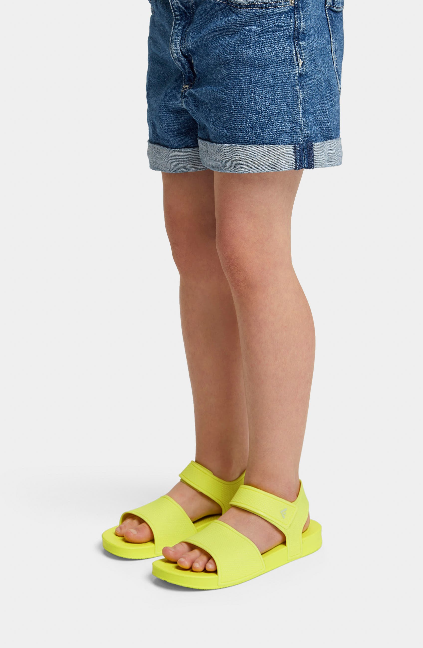 FitFlop IQshion Sandal, Alternate, color, Electric Yellow
