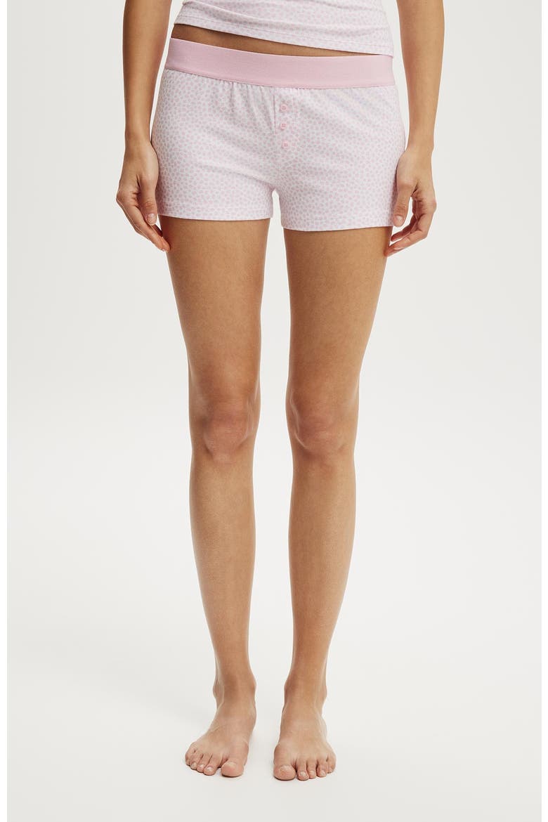 Women's Dreamy Soft Boyshort, Alternate, color, Lorette Floral Rosy Haze