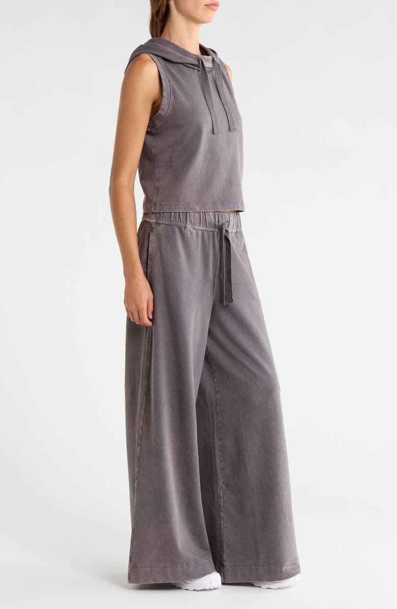 Free People Keep Pace Hoodie & Sweatpants Set, Alternate, color, Vintage Black