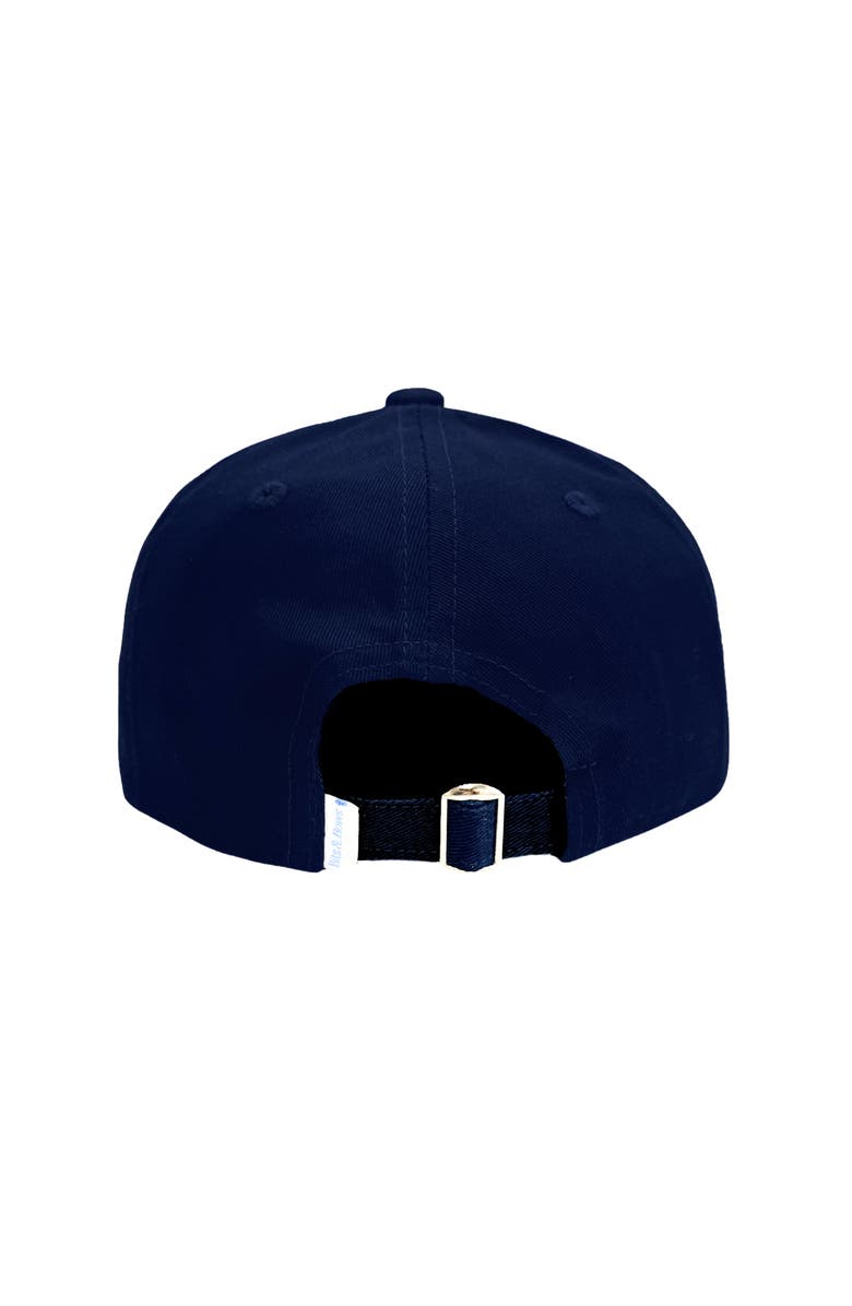 Bits & Bows Football Twill Baseball Hat, Alternate, color, Navy Blue