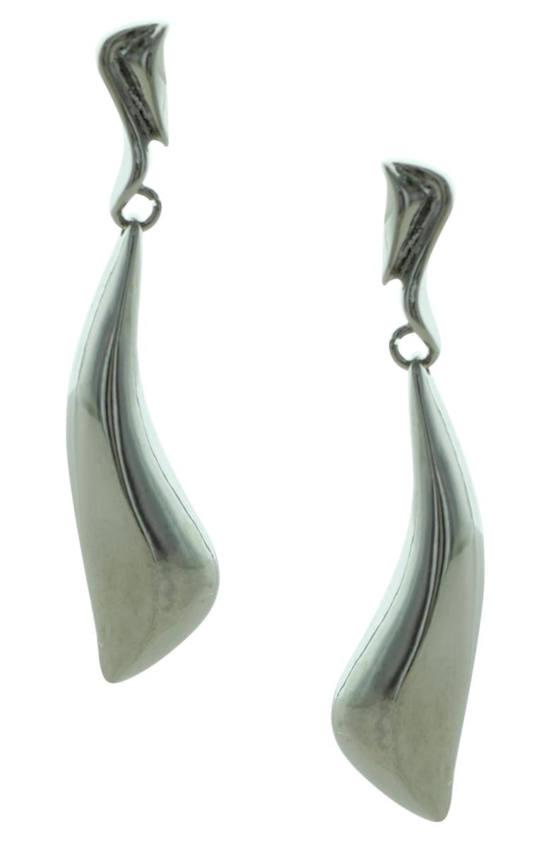 OLIVIA WELLES Molly Drop Earrings, Main, color, Silver