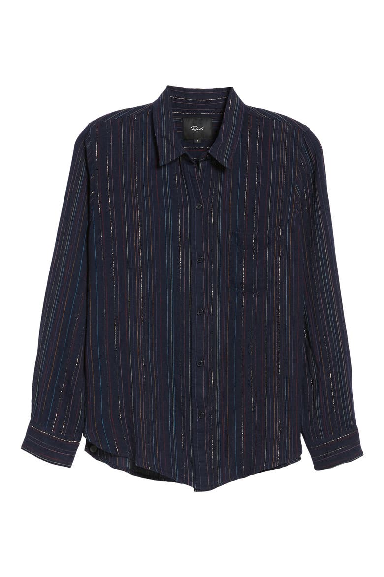 Charli Shirt, Alternate, color, TROPEZ STRIPE