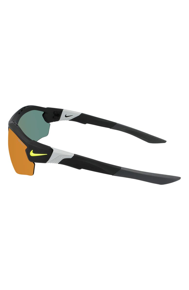 Nike Show X3 72mm Oversize Wraparound Sunglasses, Alternate, color,