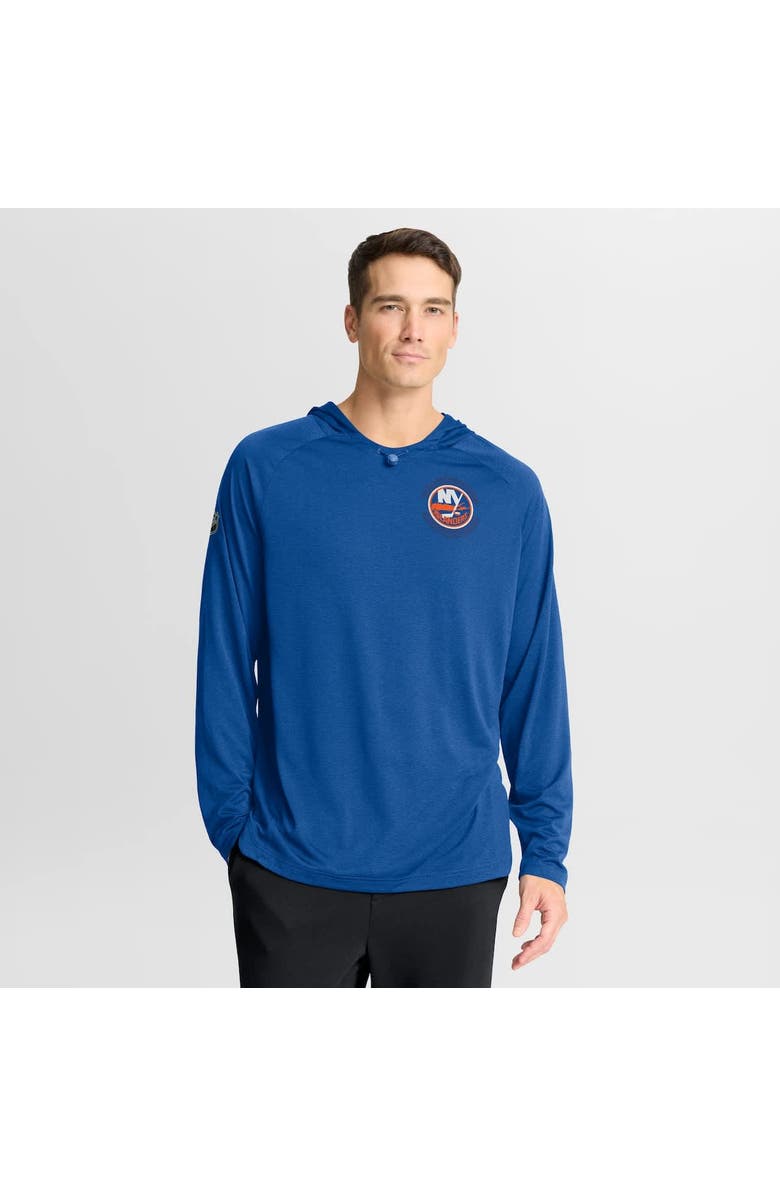 FANATICS Men's Fanatics Royal New York Islanders Authentic Pro Rink Raglan Hoodie, Alternate, color, Royal
