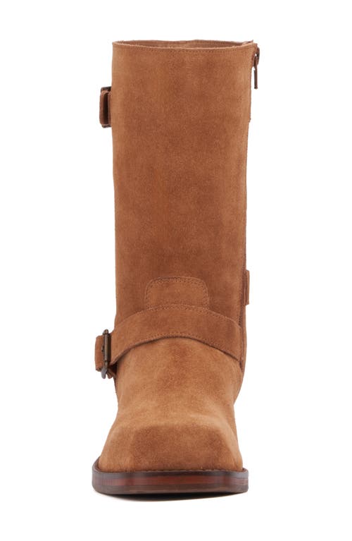 Vintage Foundry Katia Square Toe Boot In Tan