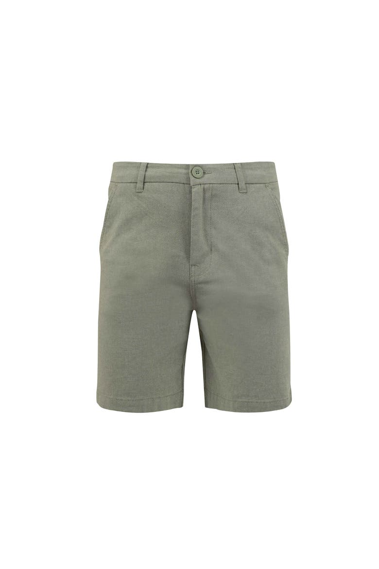 Charleston Textured Chino Shorts, Alternate, color, Woodland Sage