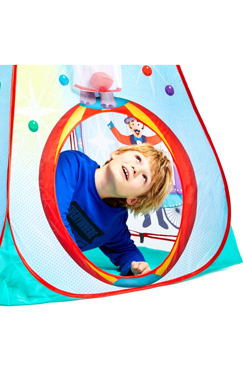Fun2Give Pop it up Circus Activity Play Tent, Alternate, color, Multicolored